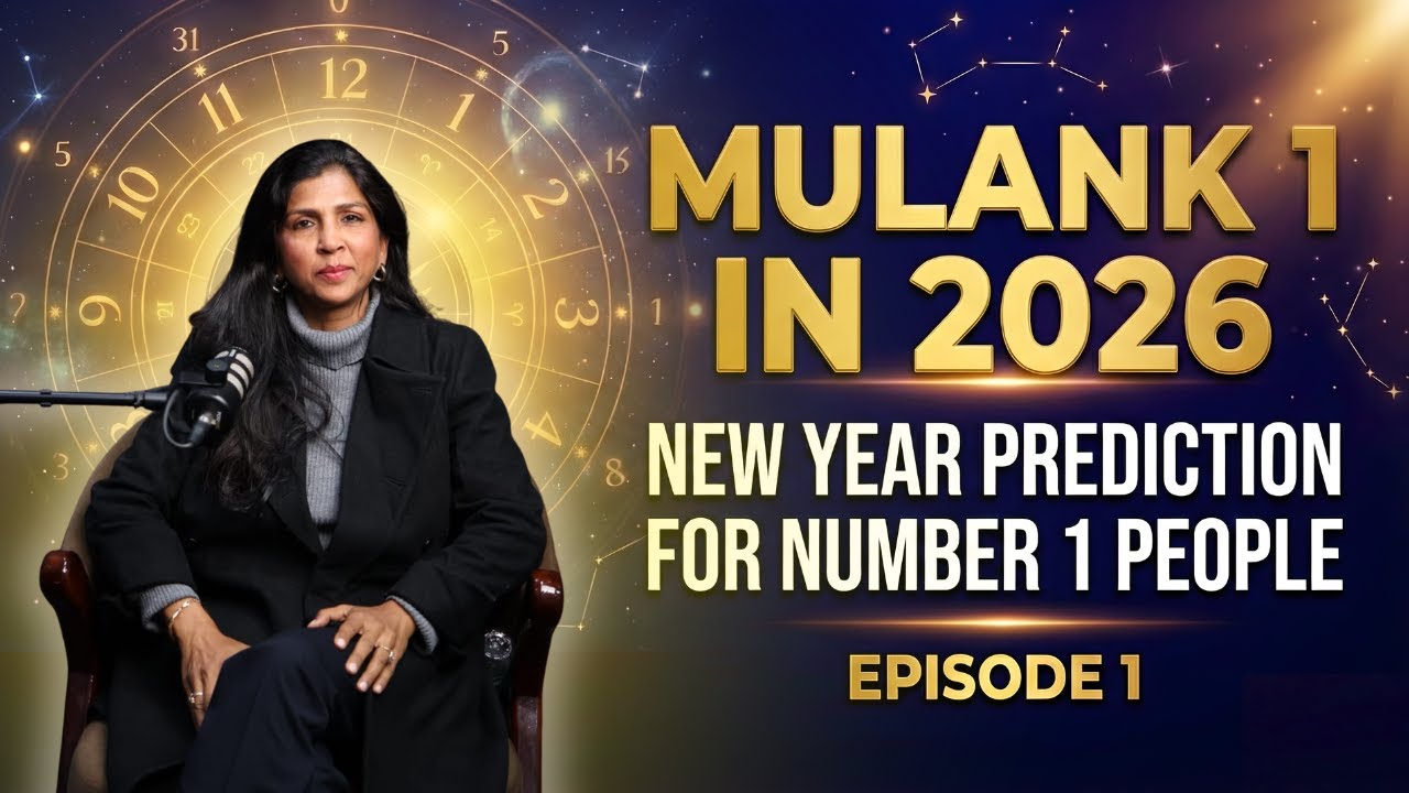 EP 01: Mulank 1 in 2026 🔢 | New Year Prediction for Number 1 People 🤍