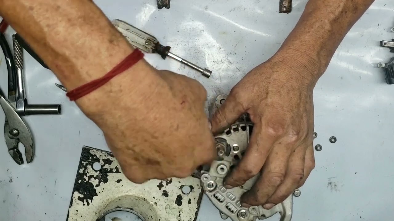 ALTERNADOR DE TSURU REPARADO POR UN SUSCRIPTOR LO TRAJO QUE LO REVISARA ,Y LO EXPLICO PASO A PASO