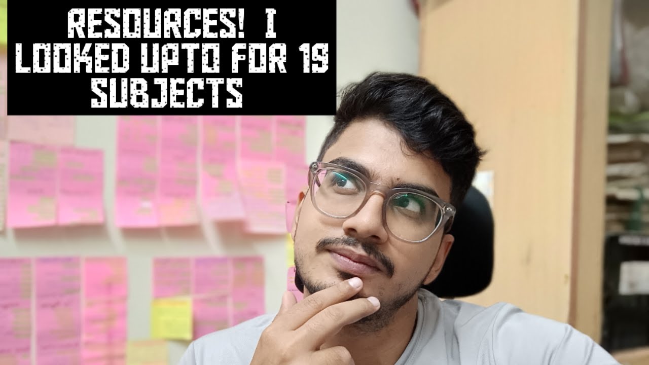 19 SUBJECTS are 19 MOUNTAINS. CLIMB THEM !!! How I tackled 19 subjects to get AIR 150??