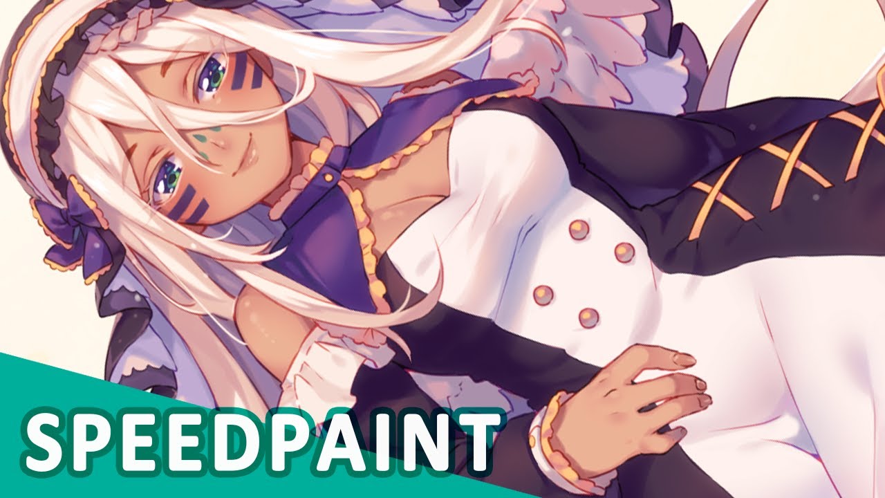 【Speedpaint】Grace rains from above (ClipStudioPaint)