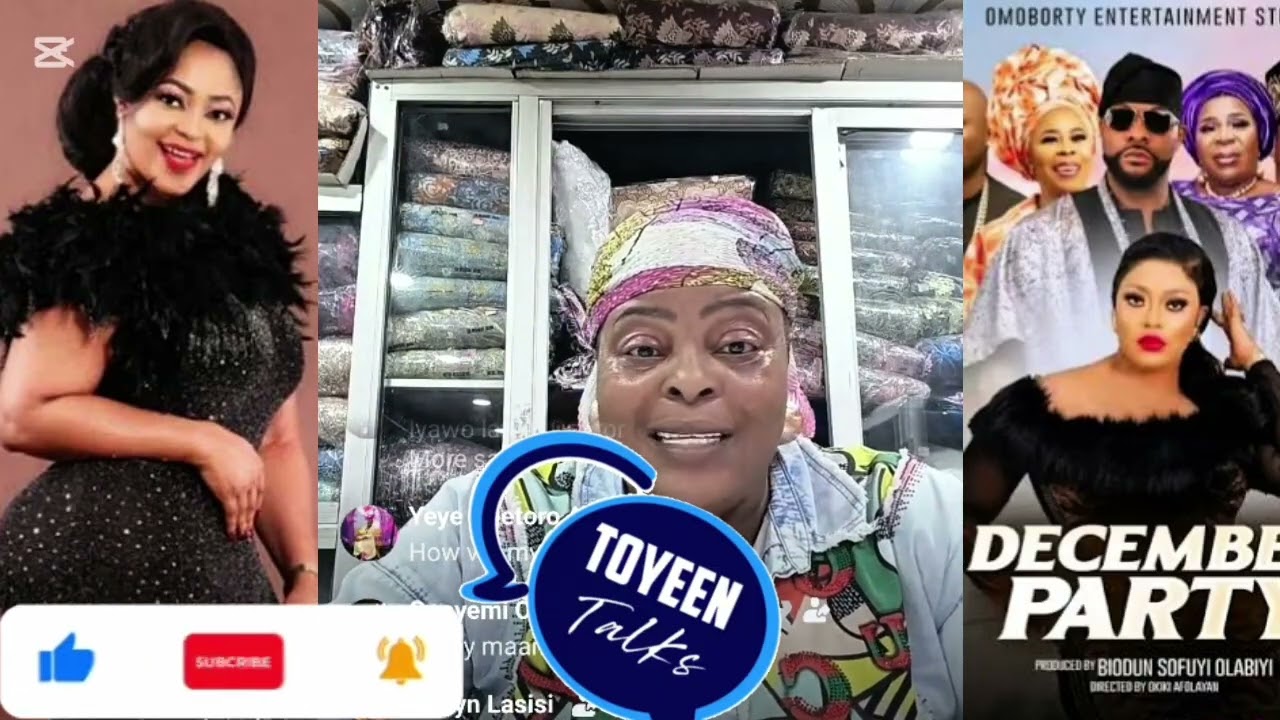 LISTEN TO WHAT MUMMY OBANLA SAID ON ACTRESS BIODUN'S LATEST MOVIE, DECEMBER PARTY