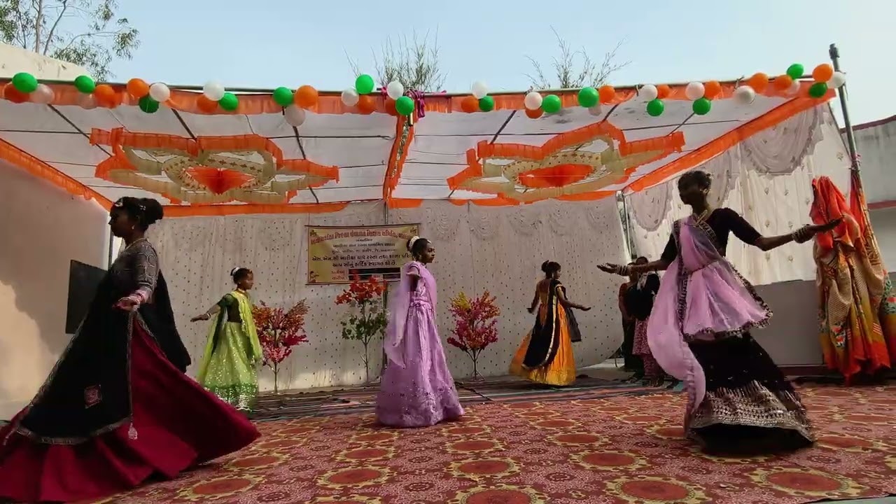 Ghumar Dance... Khariya Char Rasta Primary School...26 January 2026... DC Makvana