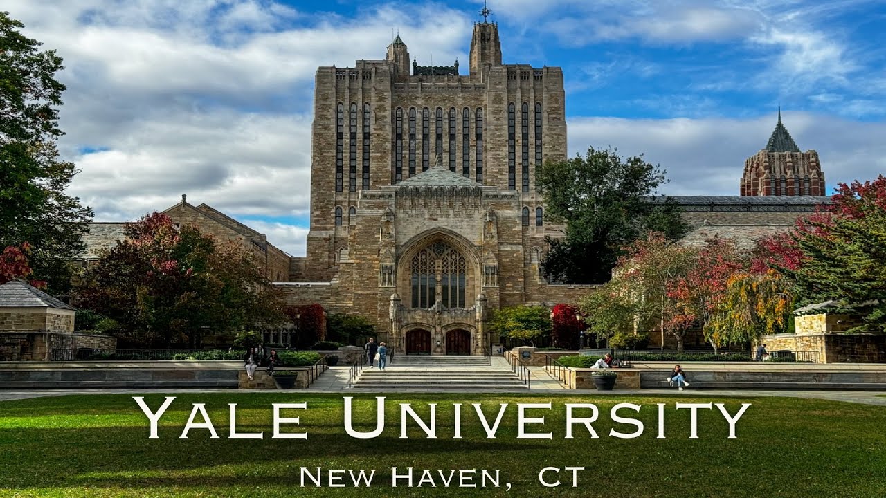 Yale University Campus Tour 2023 | 4k video