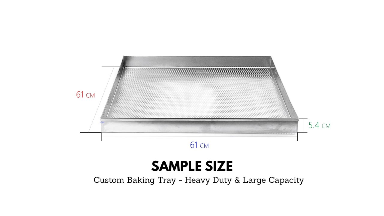 Baking Tray - OEM Custom Perforated Stainless Steel