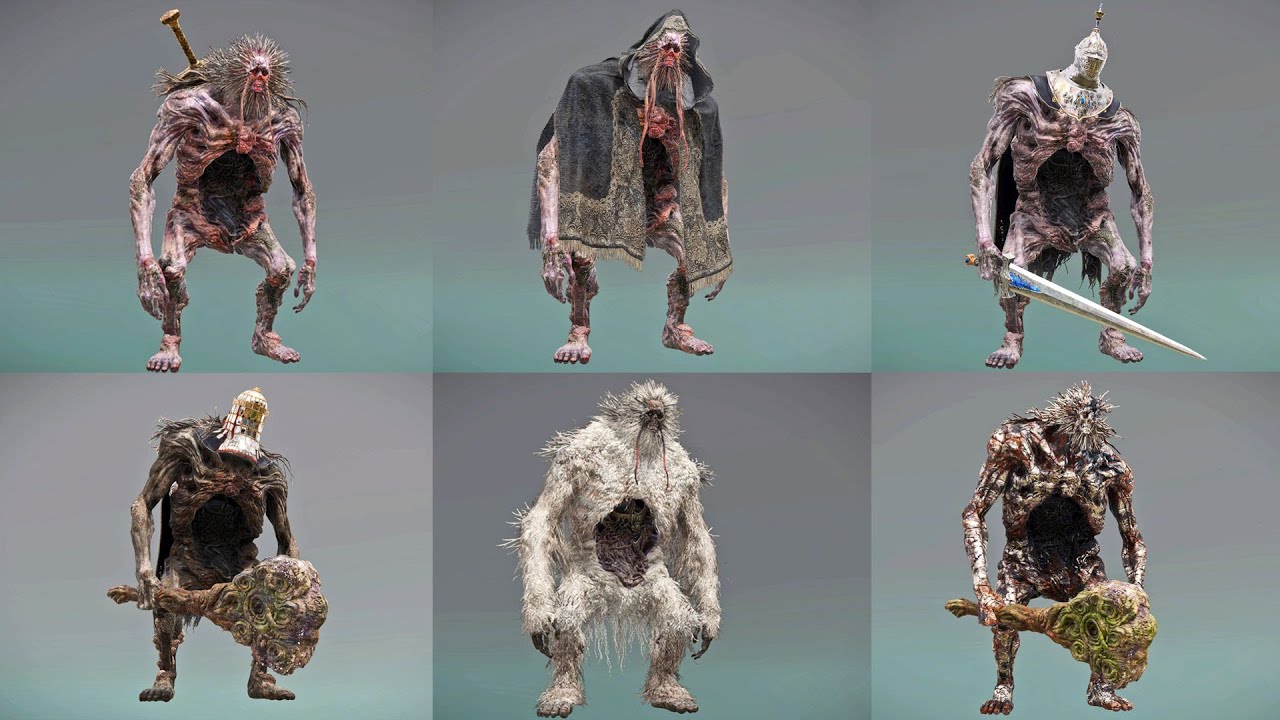 Elden Ring - Variants of the Troll