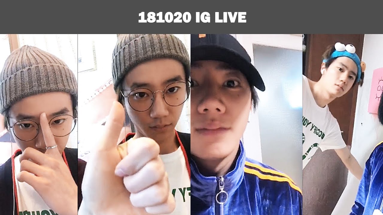 181020 Seoyoung IG live with Jun
