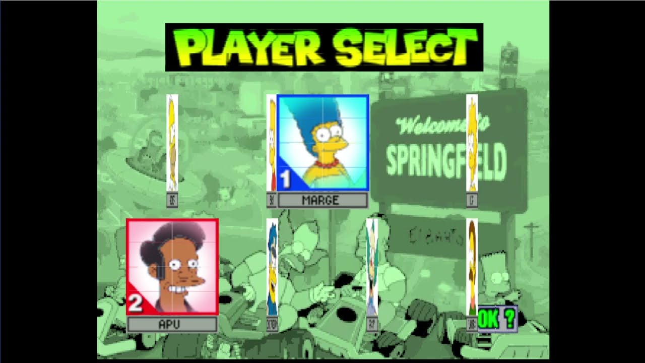 Trying Out Simpsons Kart 64 (2-Player)