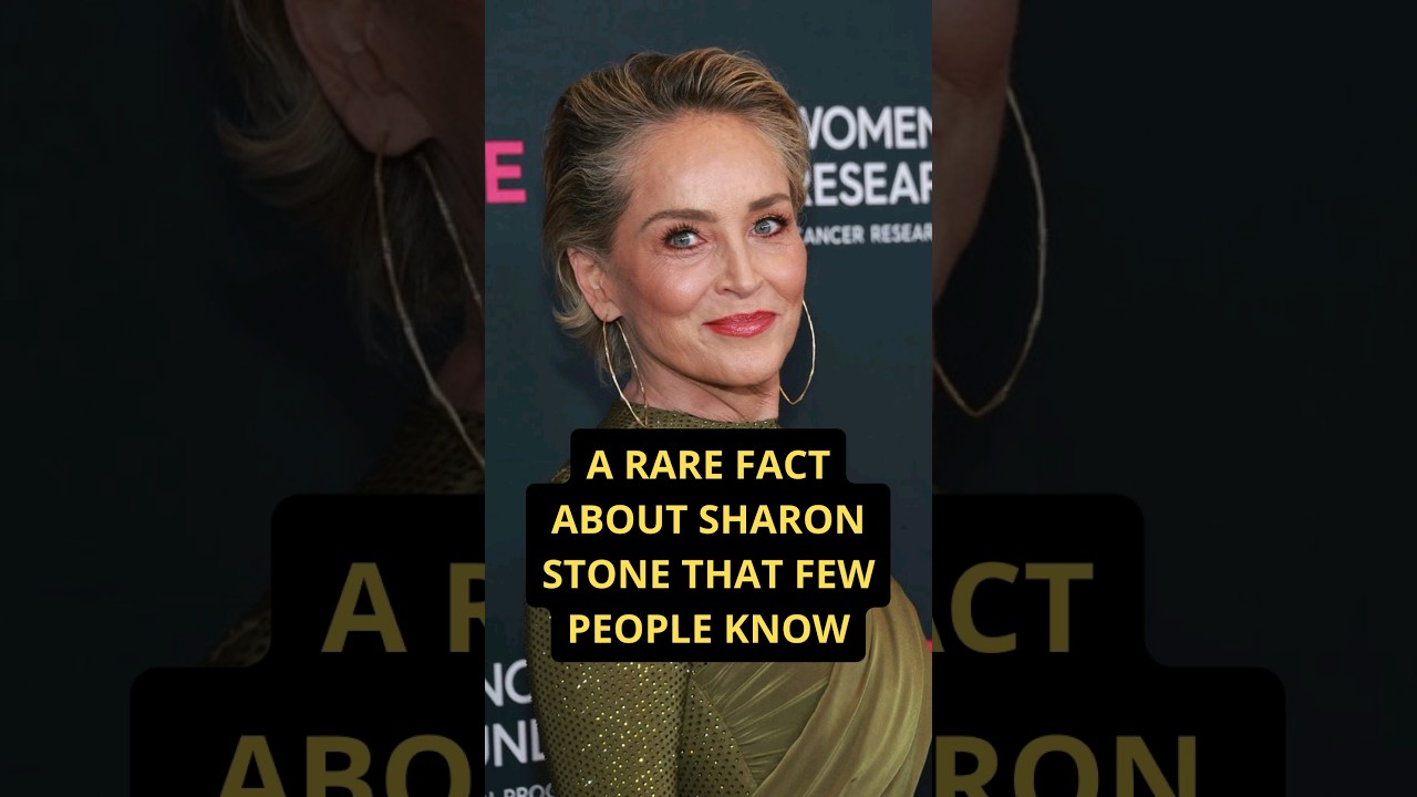 A RARE FACT ABOUT SHARON STONE THAT FEW PEOPLE KNOW #shorts #sharonstone #music