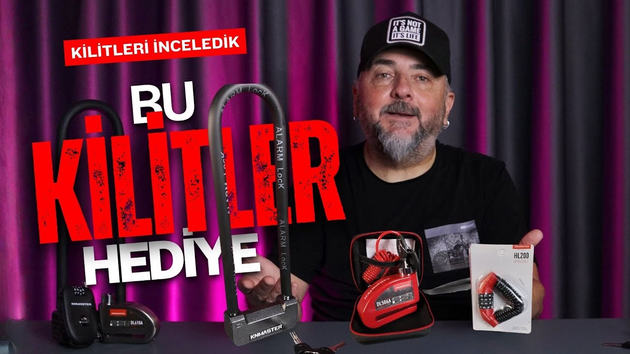 Motosiklet Güvenlik Kilitleri | Disk Kilit, U Kilit ve Kask Kilitleri İnceleme | Hayat Motorla Güzel