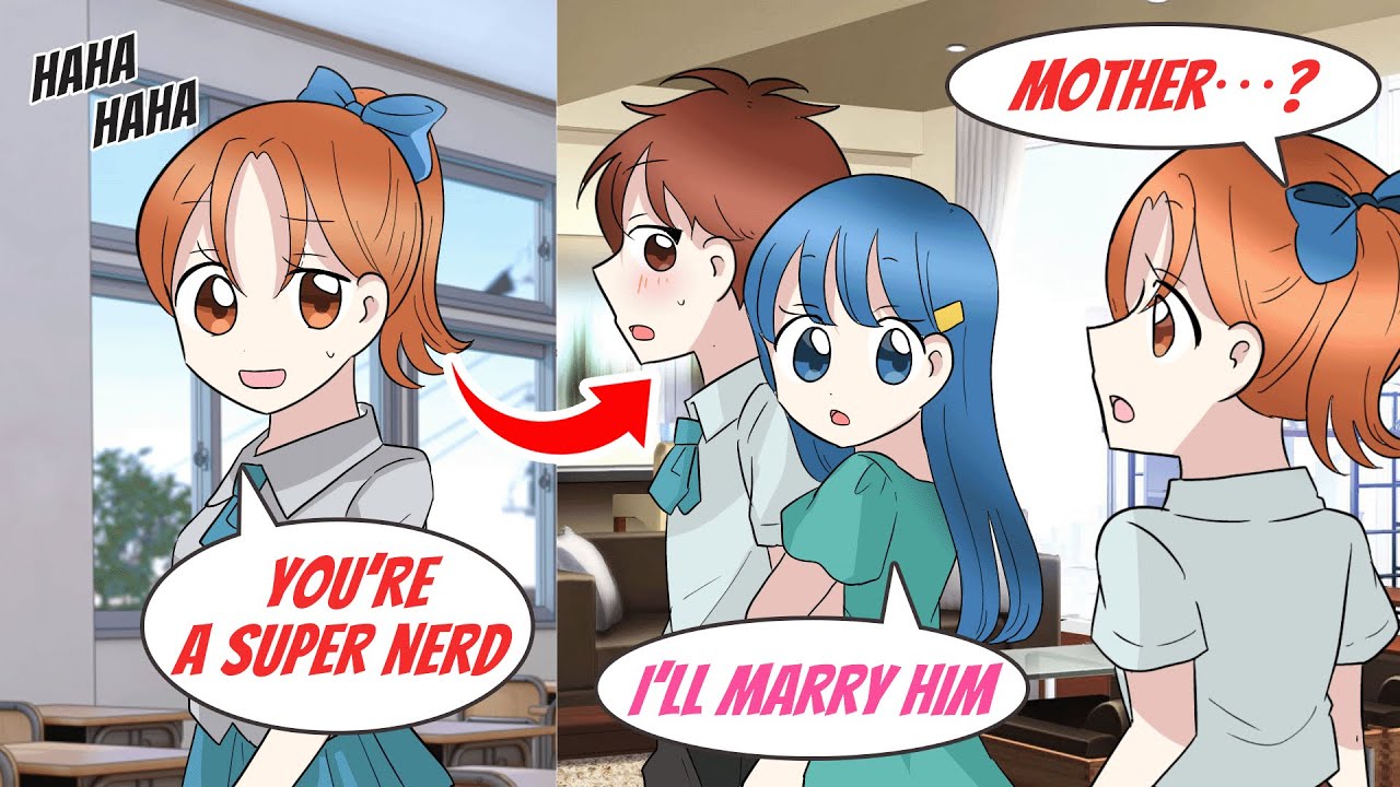 The most Famous School Girl Makes Fun of Me But I'm Marrying Her Mother who Falls in Love with me！