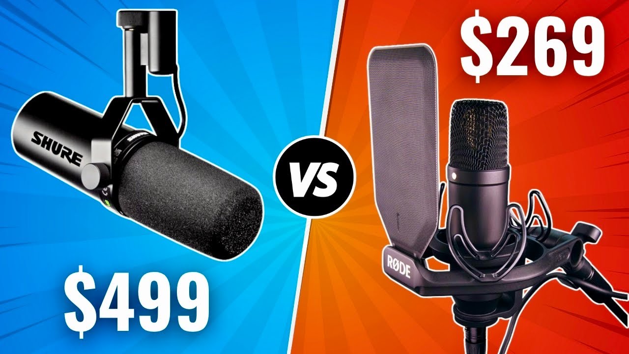 Shure SM7DB vs Rode NT1: Which Mic Should You Buy?