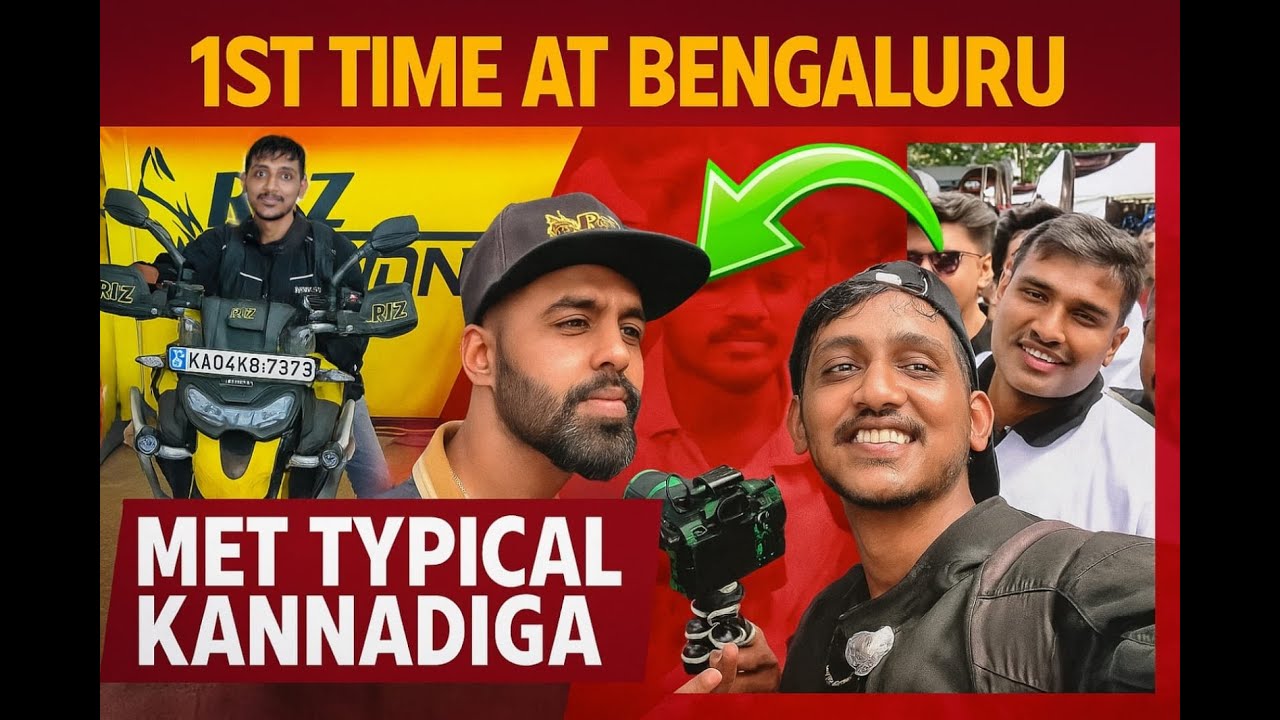 ಕರ್ನಾಟಕದ BIGGEST BIKE EVENT💥Met Typical Kannadiga | Crazy SuperBike show #wmd #bengaluru #pakelo #1m