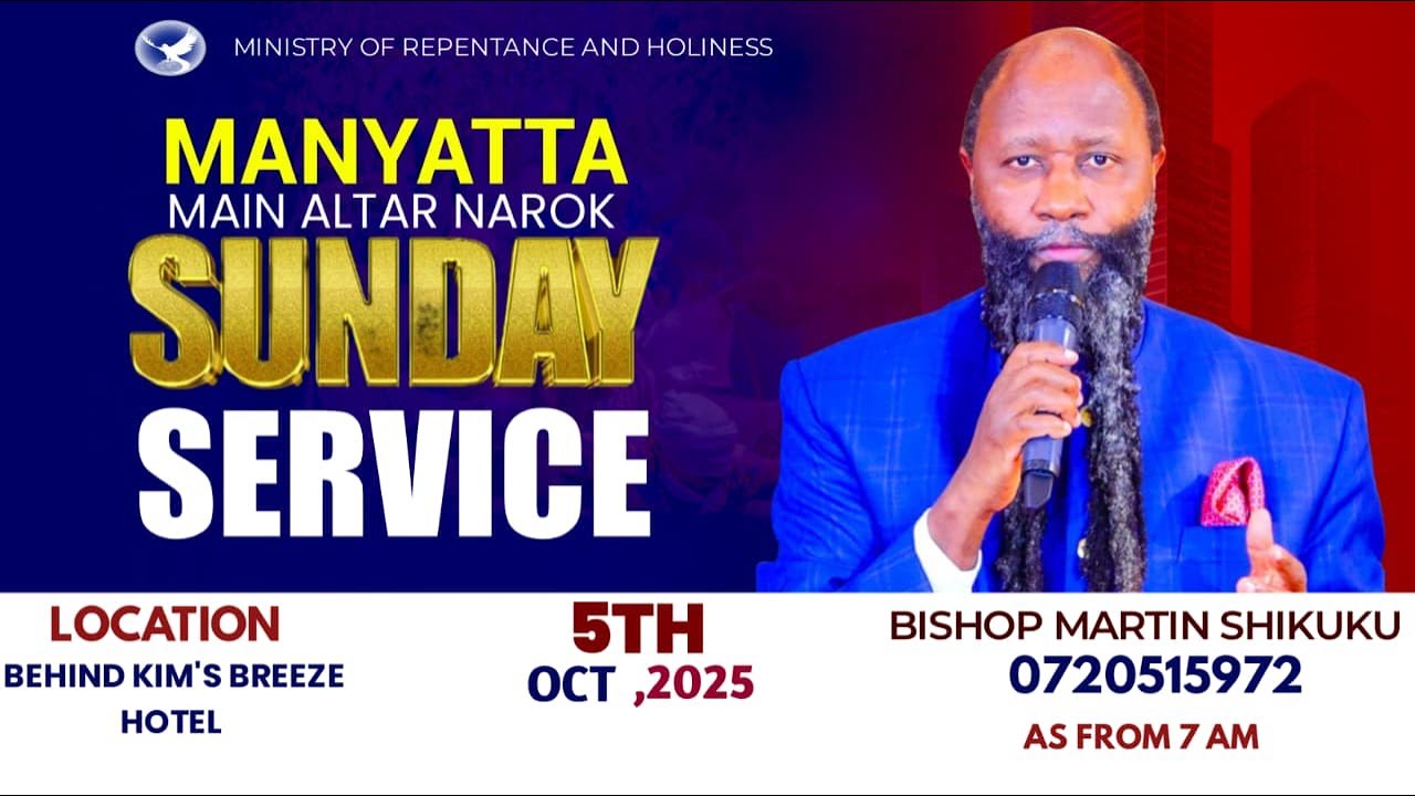 MANYATTA MAIN ALTAR SUNDAY SERVICE