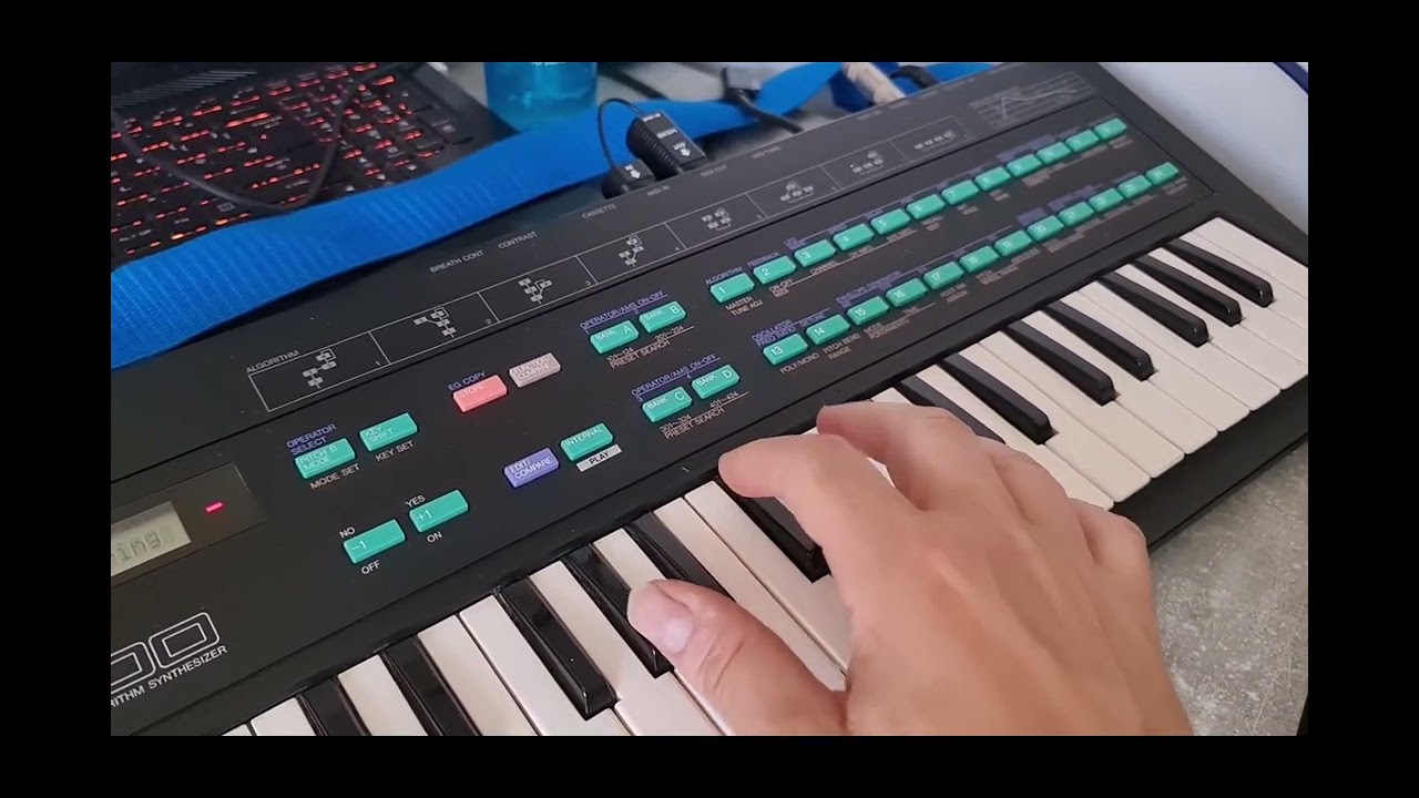 This is not a Toy: Yamaha DX100 demo track
