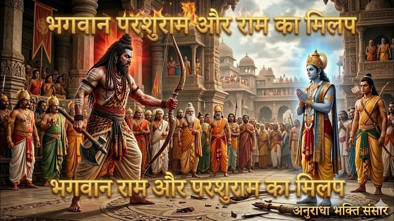 जब परशुराम जी का सामना हुआ भगवान राम से 😳 | सीता स्वयंवर की अद्भुत कथा