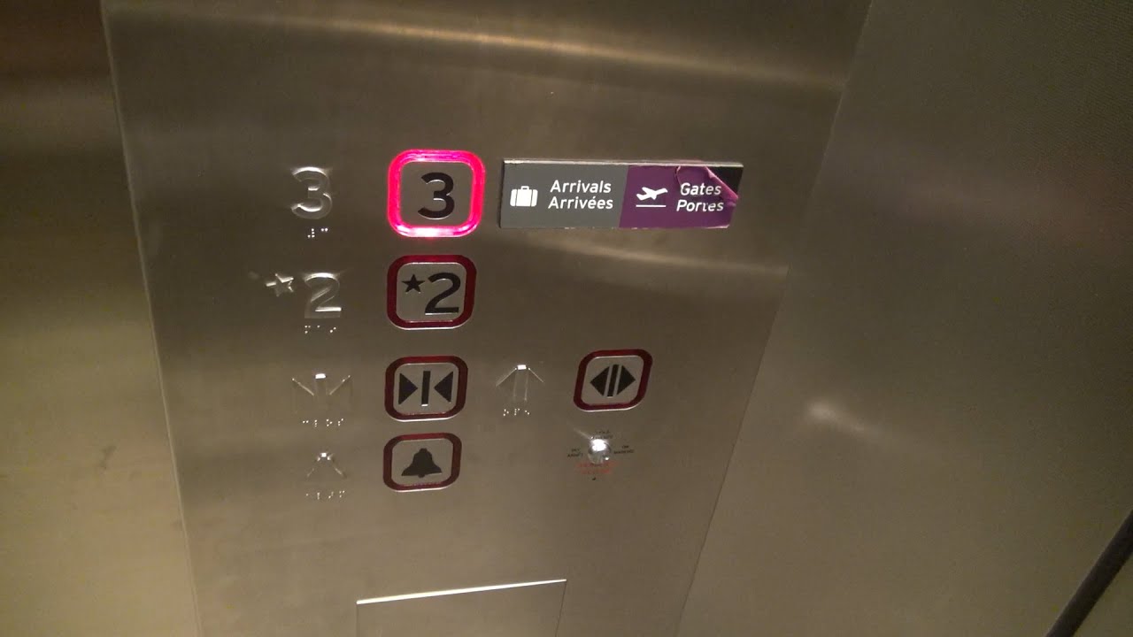 Thyssenkrupp Hydraulic Customs Elevator at Toronto Pearson International Airport