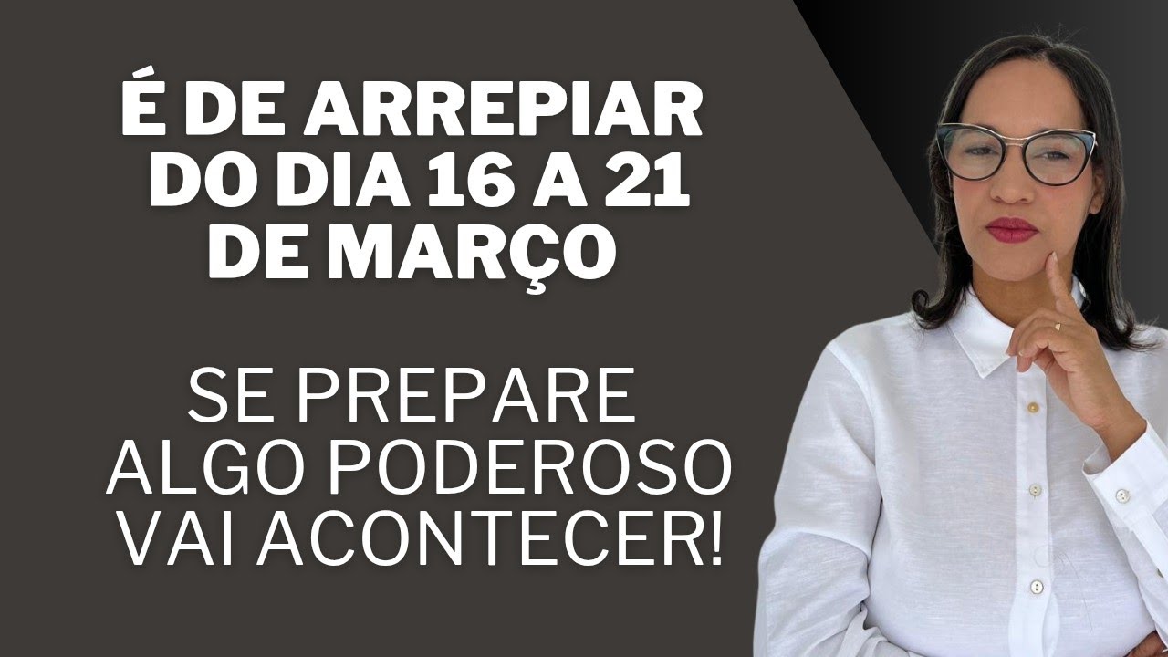AO VIVO: Se prepare pq algo poderoso vai acontecer!
