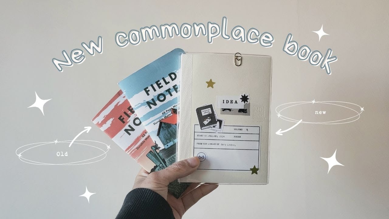 New commonplace book ⋆✒️☕