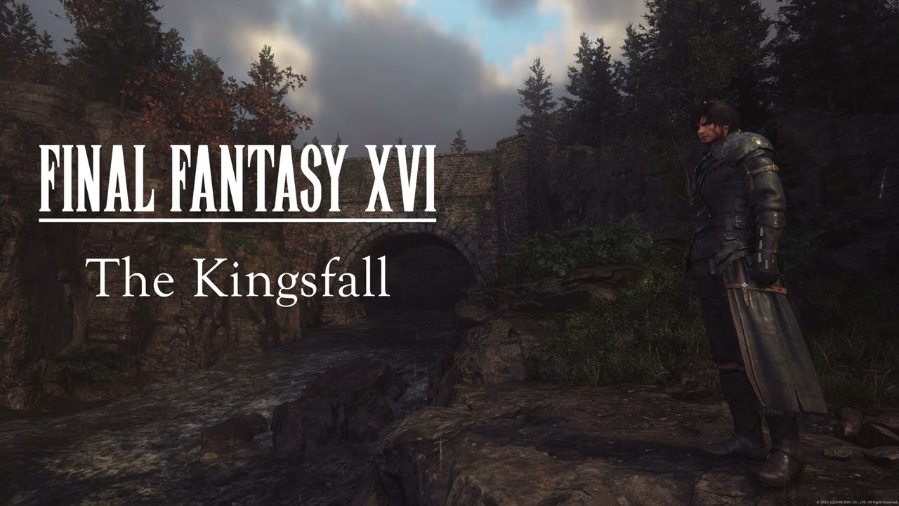 🎵Whitewater - Kingsfall (w/ light rain ambience🌧️) FINAL FANTASY XVI🎵