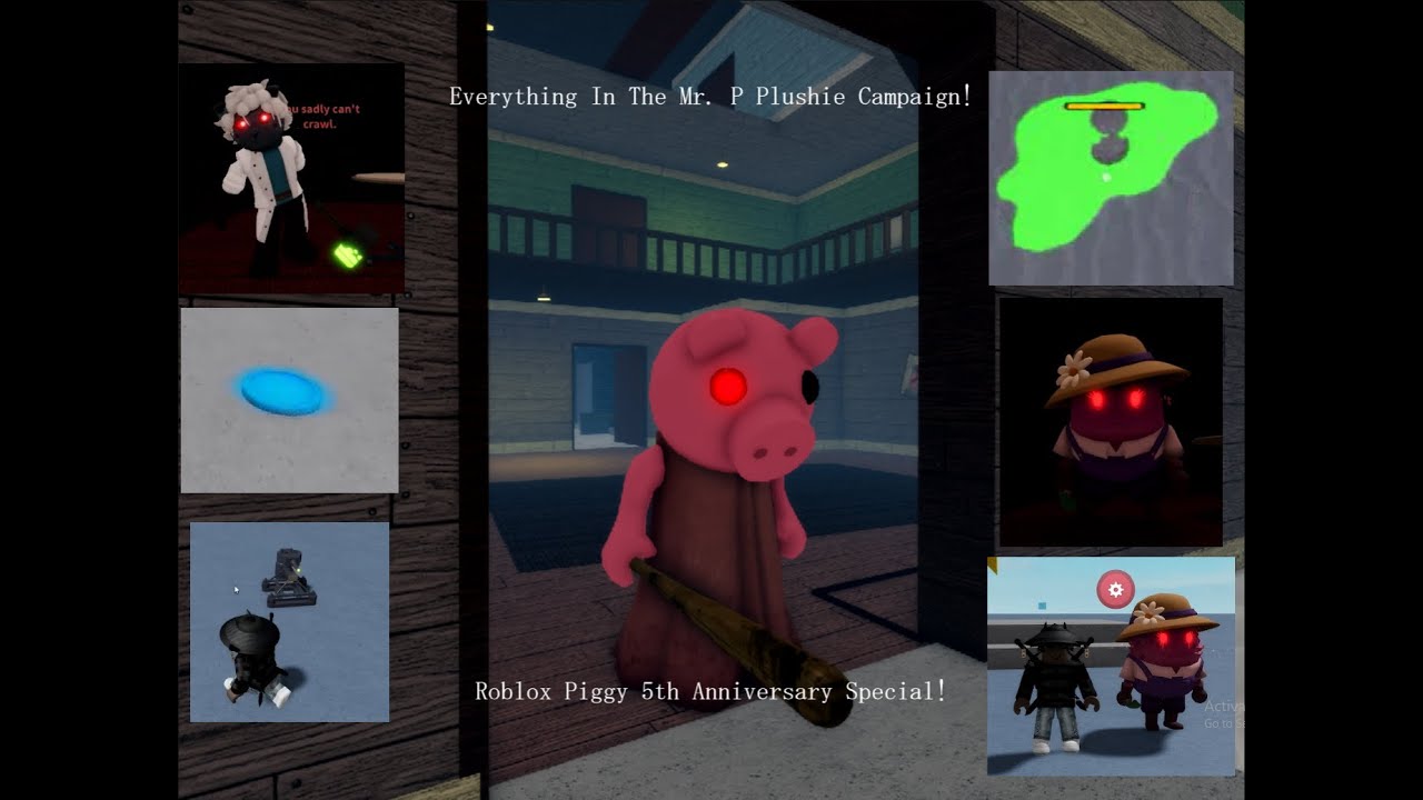Everything In The Mr. P Plushie Campaign! (Roblox Piggy 5th Anniversary Special!)