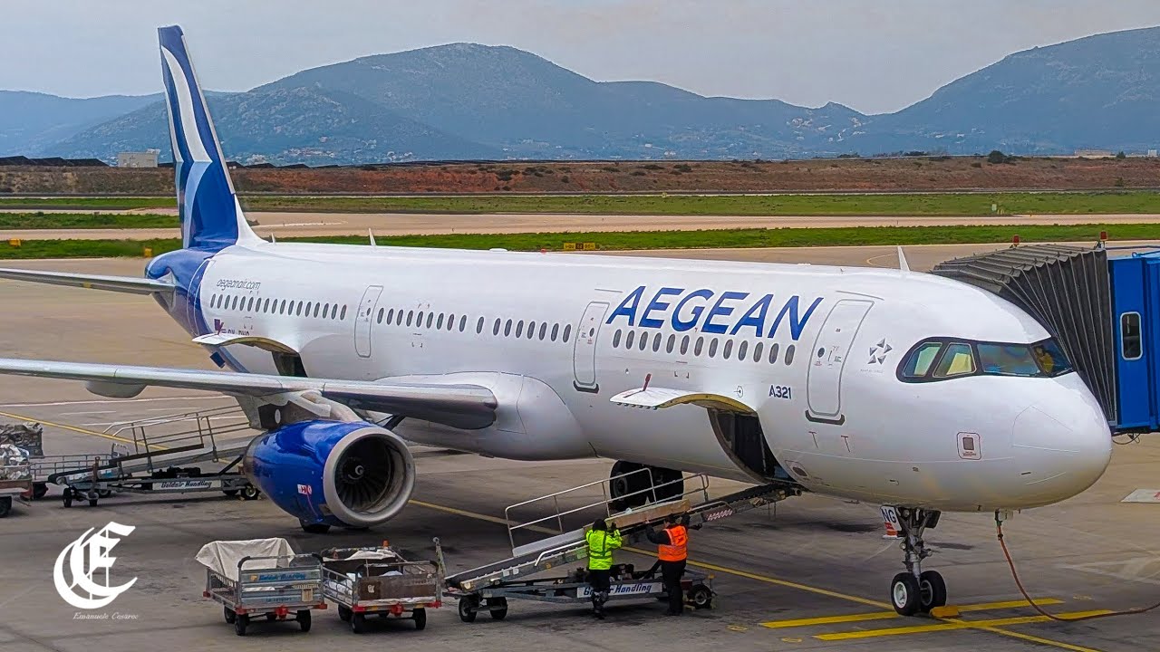 TRIP REPORT | AEGEAN AIRLINES | A321-200 | Eco Comfort |  A five star airline?