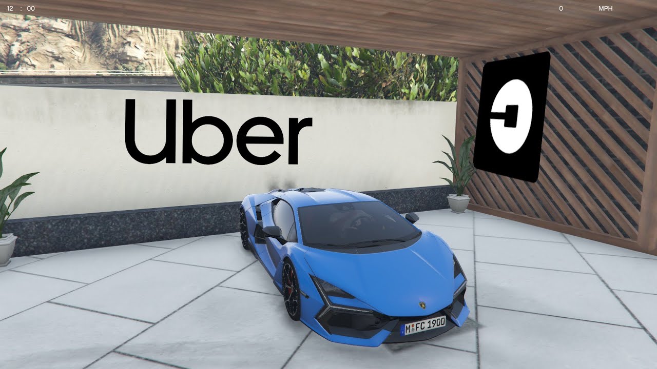 GTA 5 Mod | Uber Driver!!! | Lets Go To Work!!! | GTA 5 Mods