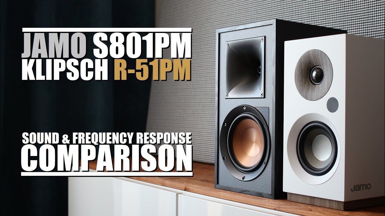 Jamo S801PM вдвое дешевле и вдвое лучше по звучанию, чем Klipsch R-51PM? Сравнение звука и отклика