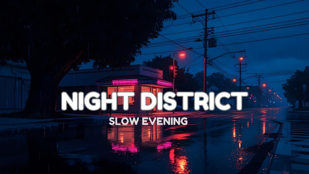 Tokyo Rain Nights 🌧️ | Relaxing Lofi Beats & Gentle Rain Ambience