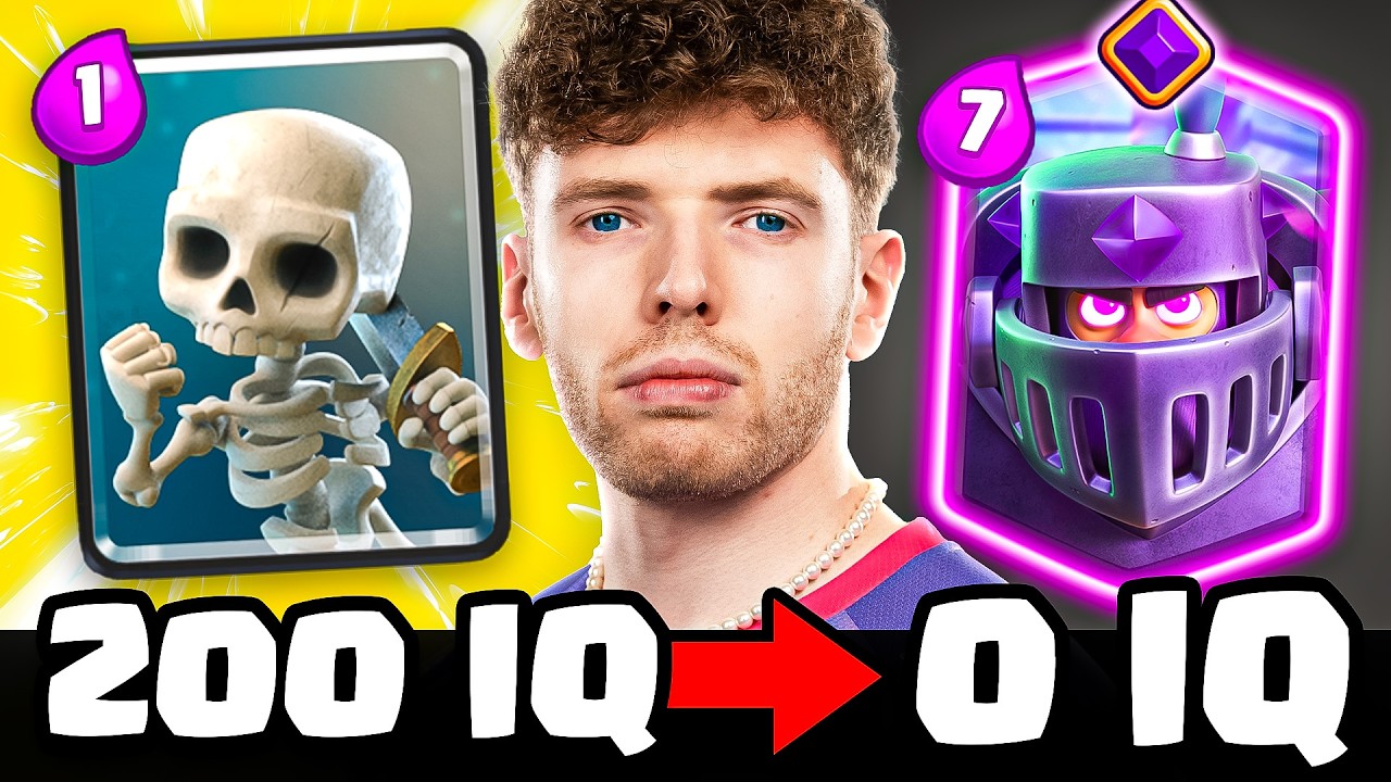 😱🧠JEDEN SIEG wird mein CHATGPT DECK DÜMMER... (200 IQ vs. 0 IQ) | Clash Royale Deutsch
