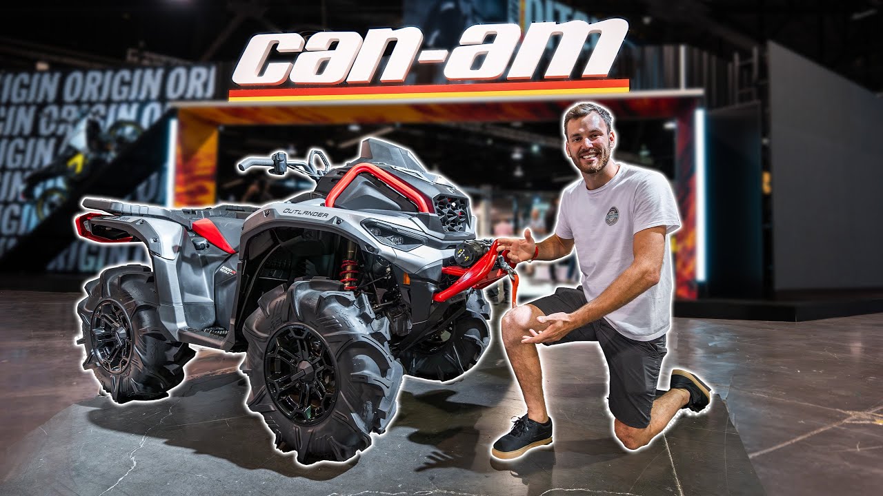 Самый мощный в мире квадроцикл 2025 Can-Am Outlander 1000 XMR