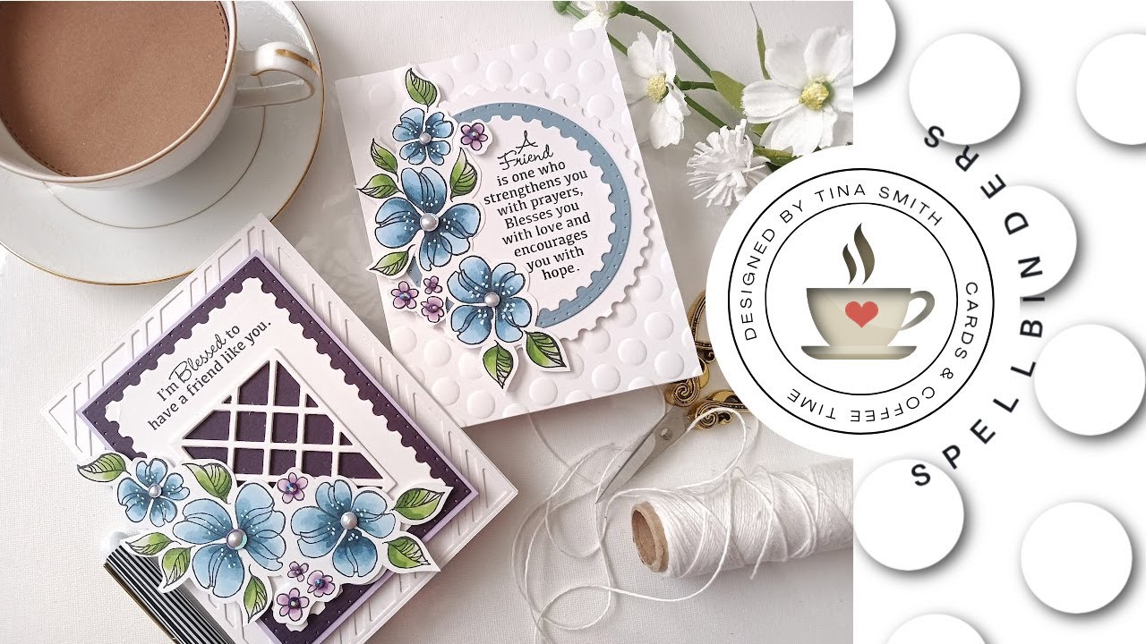 Try It Out Tuesday | Spellbinders Postage Edge | Inspirational You Card