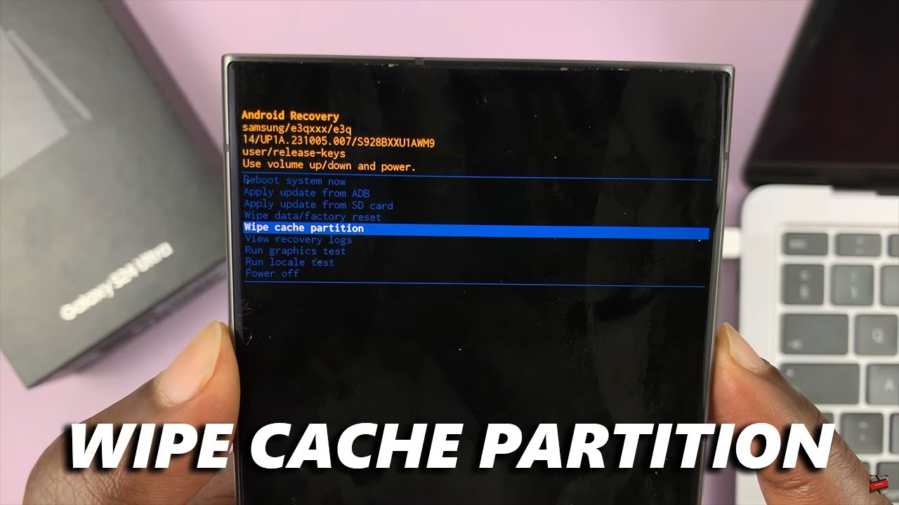 Samsung Galaxy S24 / S24 Ultra: How To Clear Cache Partition