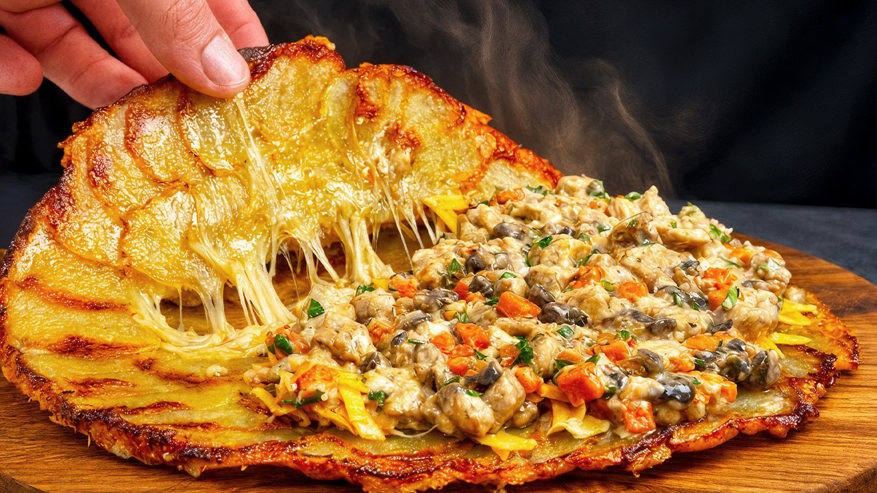 Так вкусно вы еще никогда не ужинали! Простейший и быстрый картофельный рецепт с курицей!