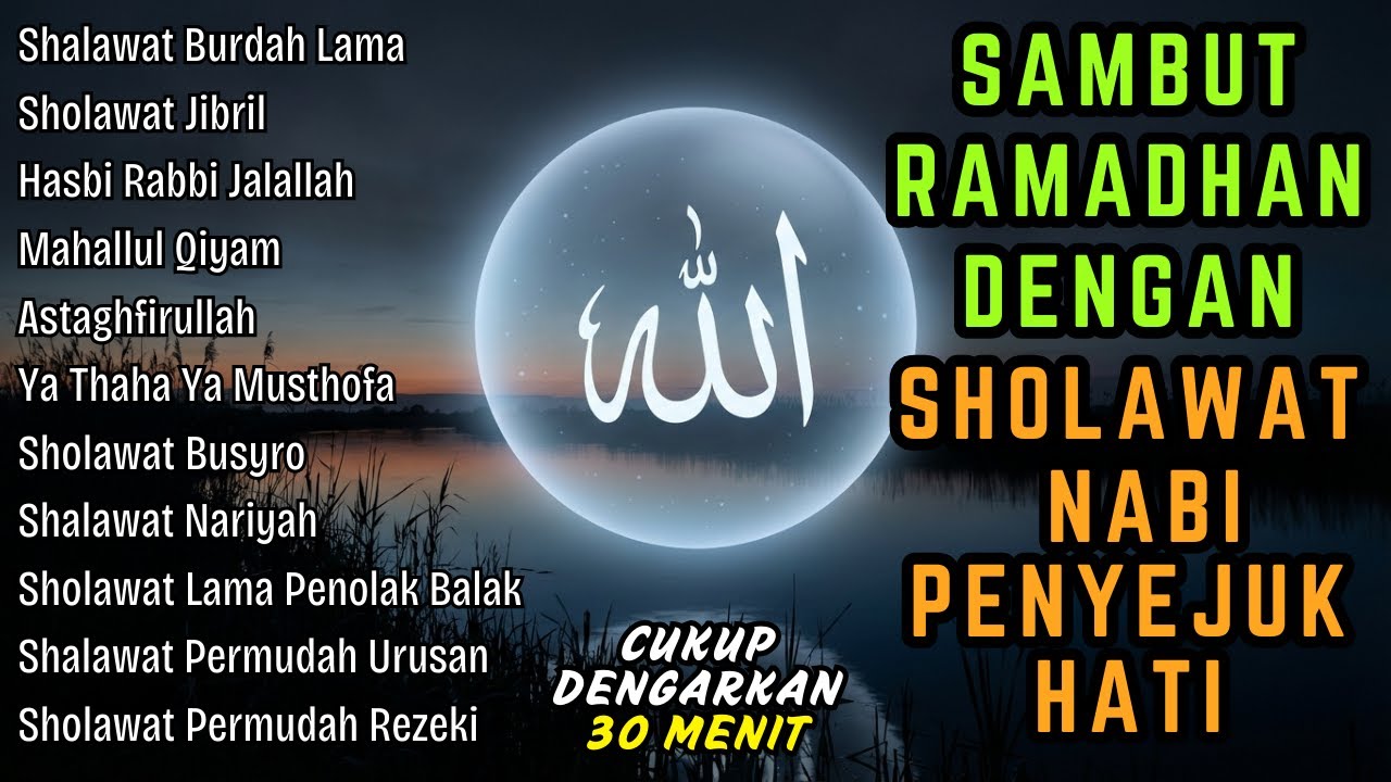 SHOLAWAT NABI MUHAMMAD SAW MERDU TERBARU 2026 BIKIN HATI SEJUK || LAGU SHOLAWAT MERDU TERBARU 2026