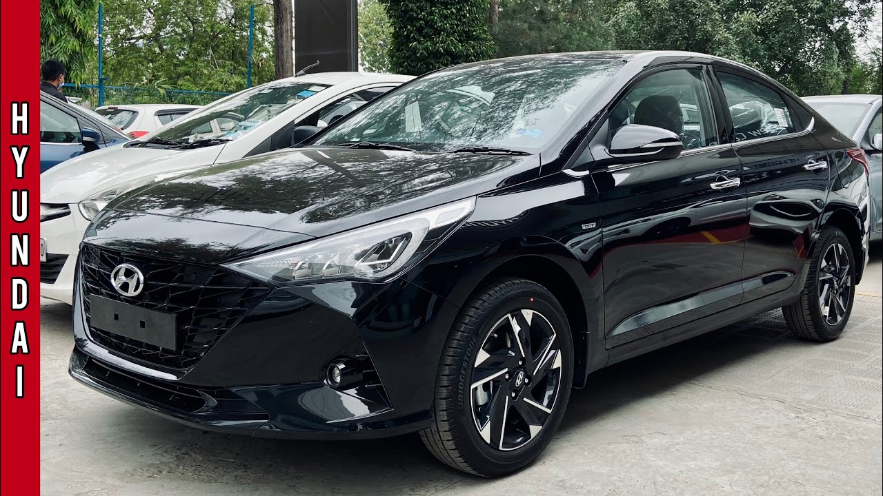 Hyundai Verna 2022 | Verna Sx(O) Turbo 🔥 | Black Colour - Detailed Walkaround Video!