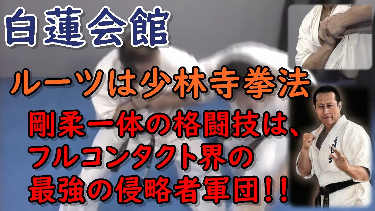 最強の侵略者「白蓮会館」宗師 杉原正康 Byakuren-Kaikan Sugihara. Shorinji Kenpo. Kyokushin Karate.