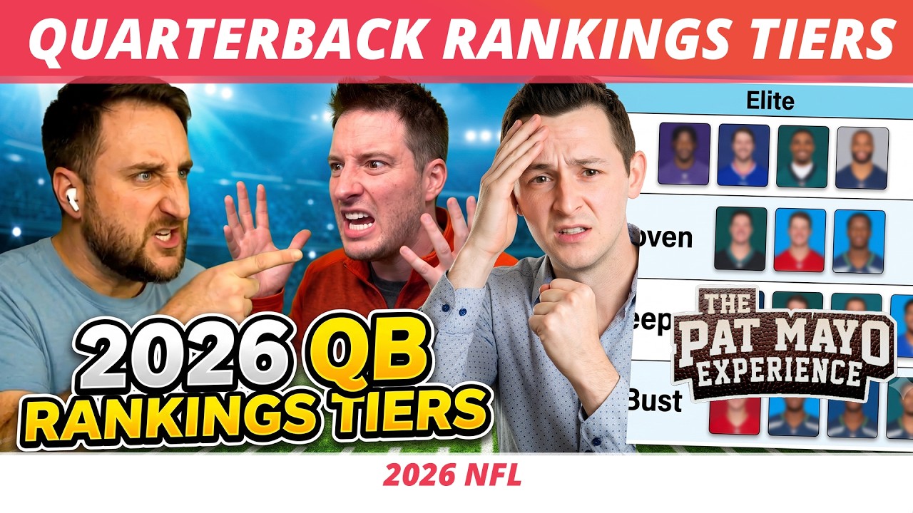 2026 Fantasy Football Quarterback Rankings Tiers | Biggest Draft Values, Sleepers & Busts