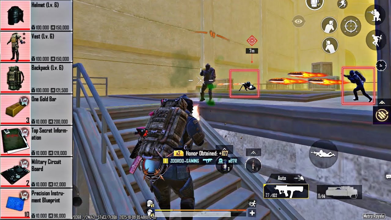 Just As I Was About to Finish Him… A Bullet Came From Behind! Metro Royale Pubg