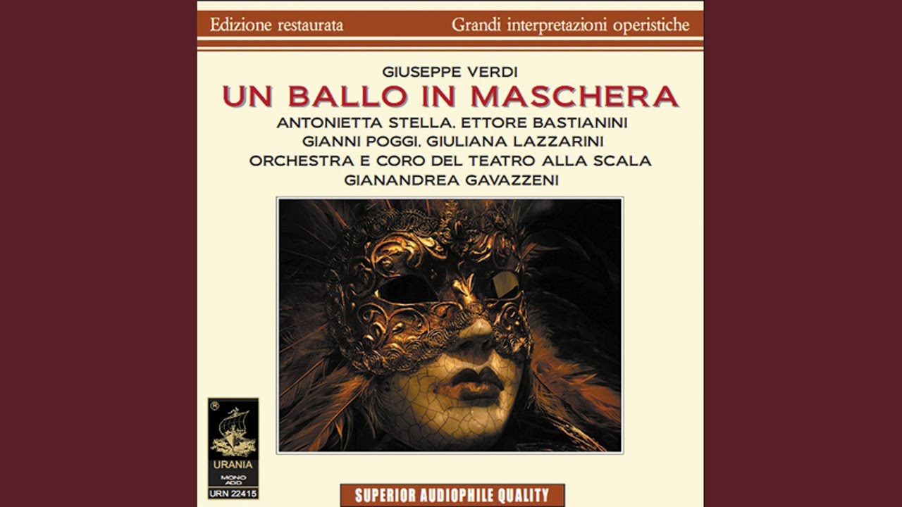 Un ballo in maschera, Act III: Eri tu, che macchiavi quell'anima