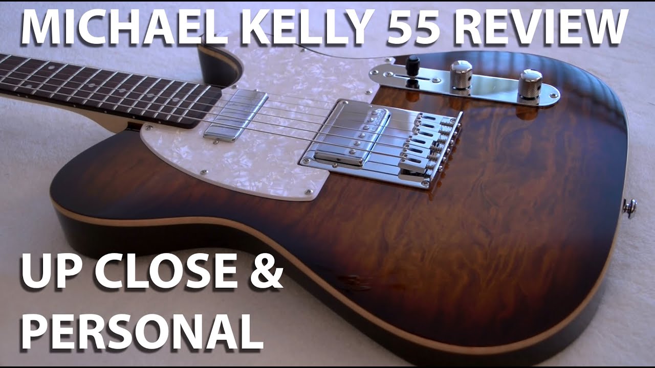 Michael Kelly Guitar Model 55 | A Closeup Inside and Out Review with Playing | Tony Mckenzie