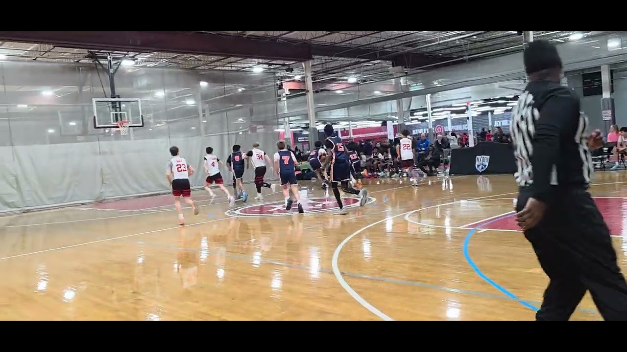 Battle Tested  regional team 7th grade  verse PGH. Nate Livesay number 0. Make it rain!