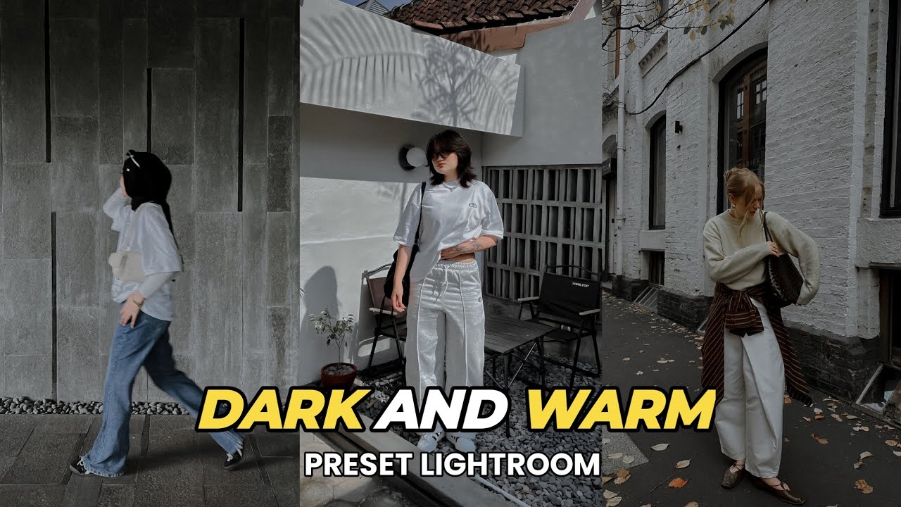 FREE 50+ PRESET LIGHTROOM TERBARU 2025 | DARK AND WARM | LIGHTROOM TUTORIAL
