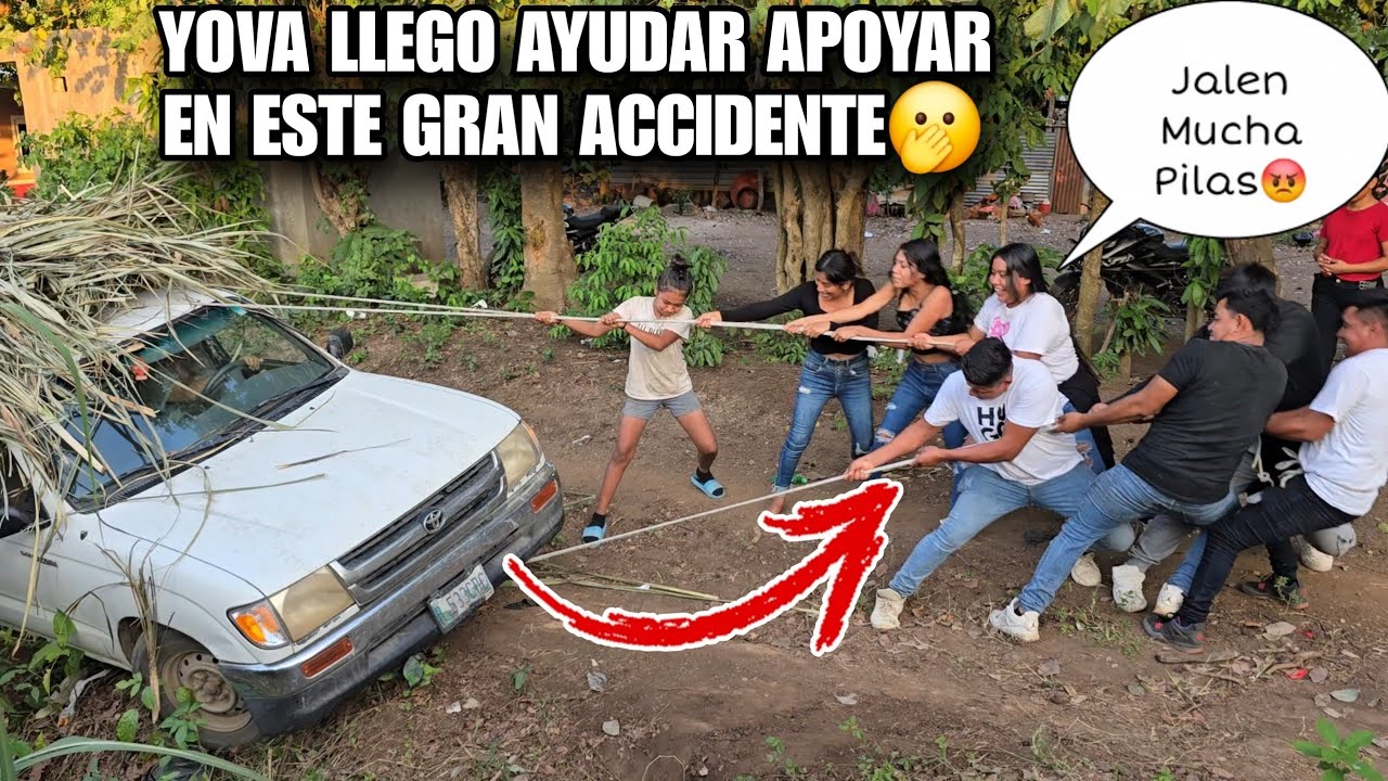 YOVA Llego De Emerg3ncia Ayudar Al Abuelo Al Sufri1r Este Gran Accid3nte😱🥰Sera Que Lograra Salir🤔?
