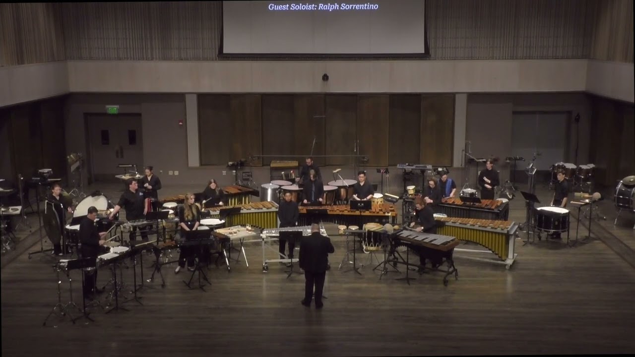 Timelines (M. Udow) - Performed by Ralph Sorrentino & the University of Delaware Percussion Ensemble