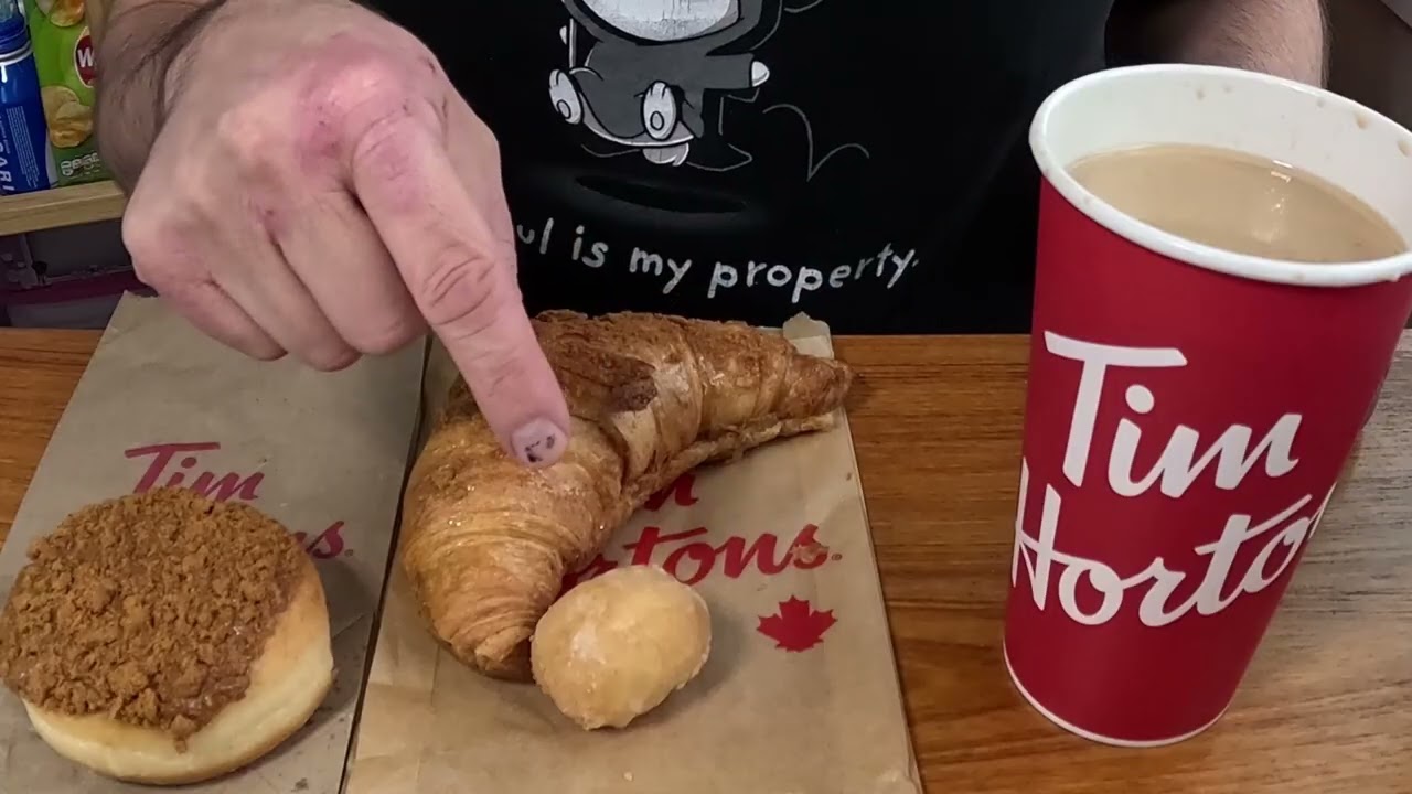 Меню Tim Hortons Biscoff