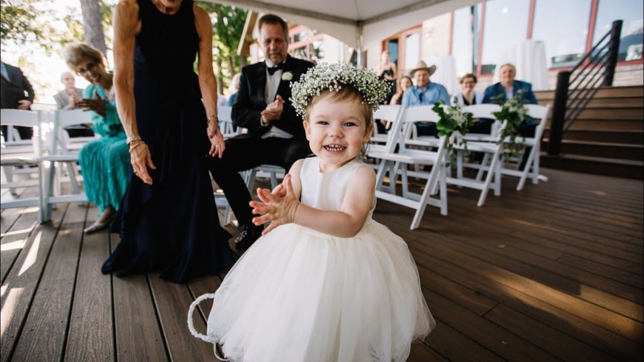 World's Cutest Flower Girl