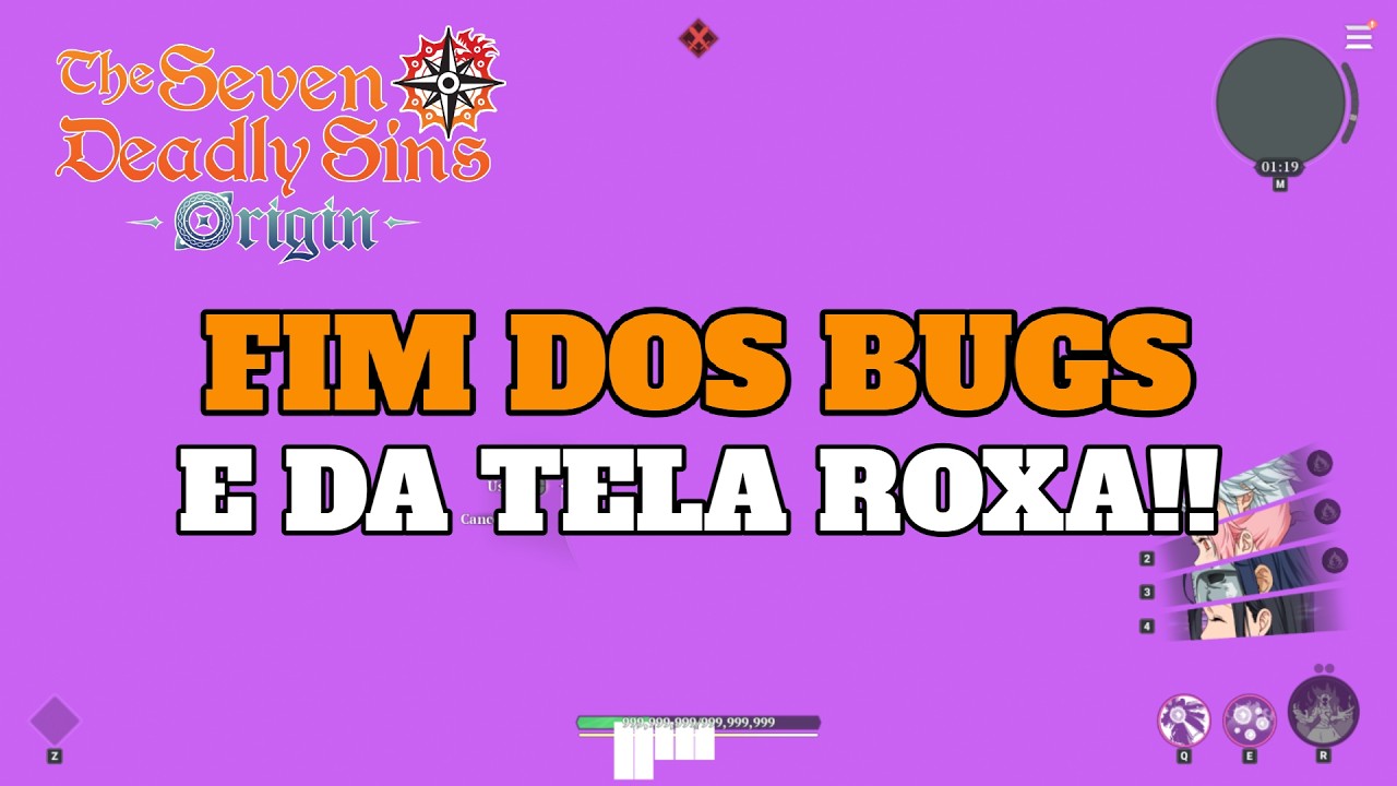 SOLUTION FOR BUGS AND THE PURPLE SCREEN IN THE SEVEN DEADLY SINS ORIGIN!!!