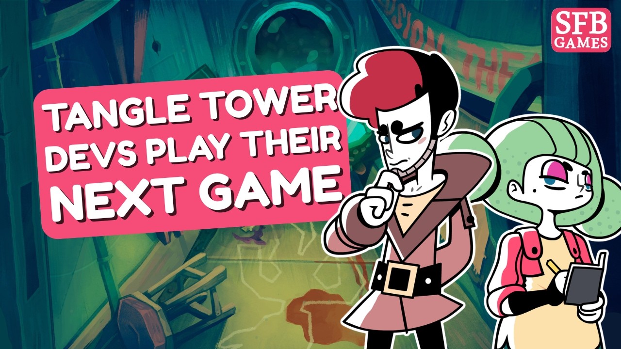 Tangle Tower Devs Play (and pick apart) Their Next Game │ The Mermaid Mask