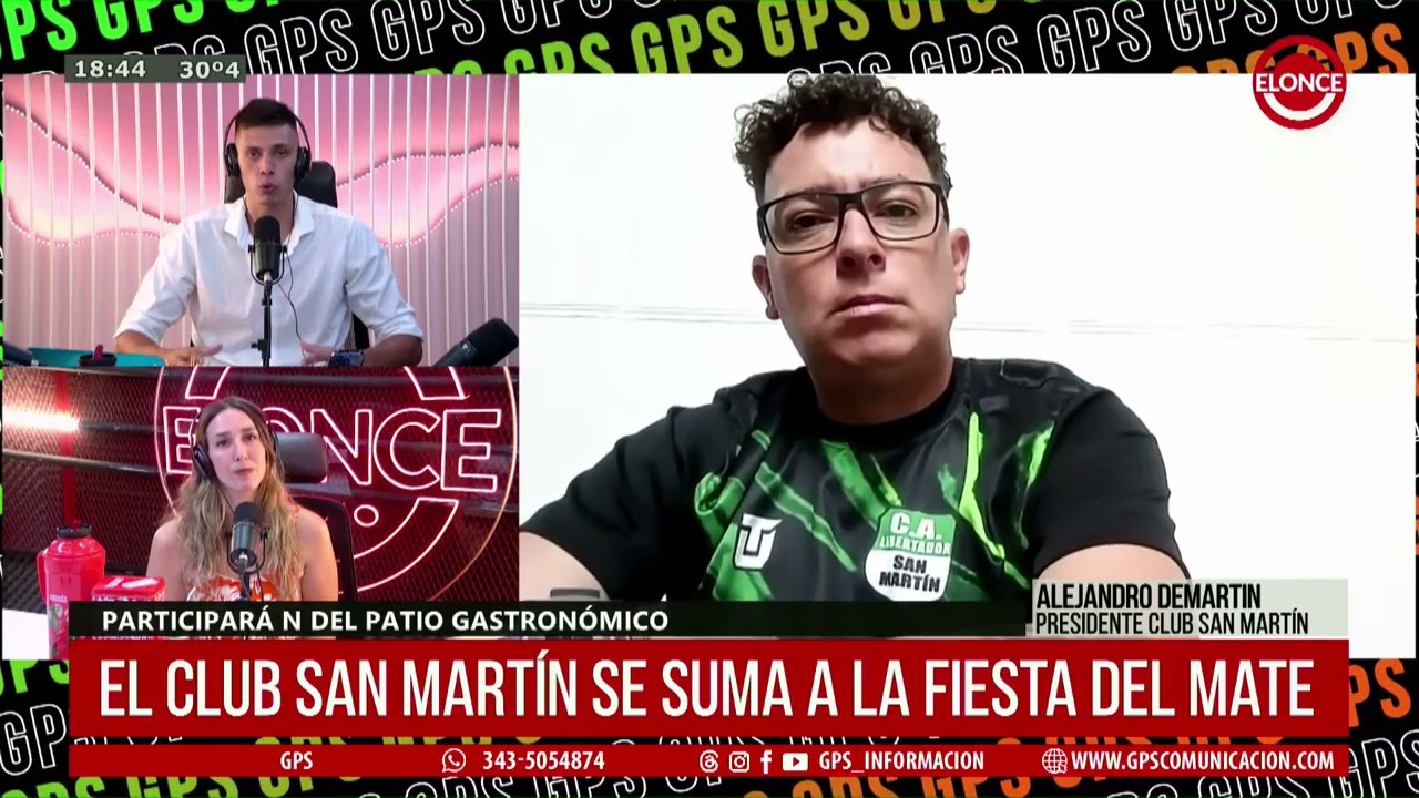 Club San Martín se suma al patio gastronómico de la Fiesta Nacional Del Mate