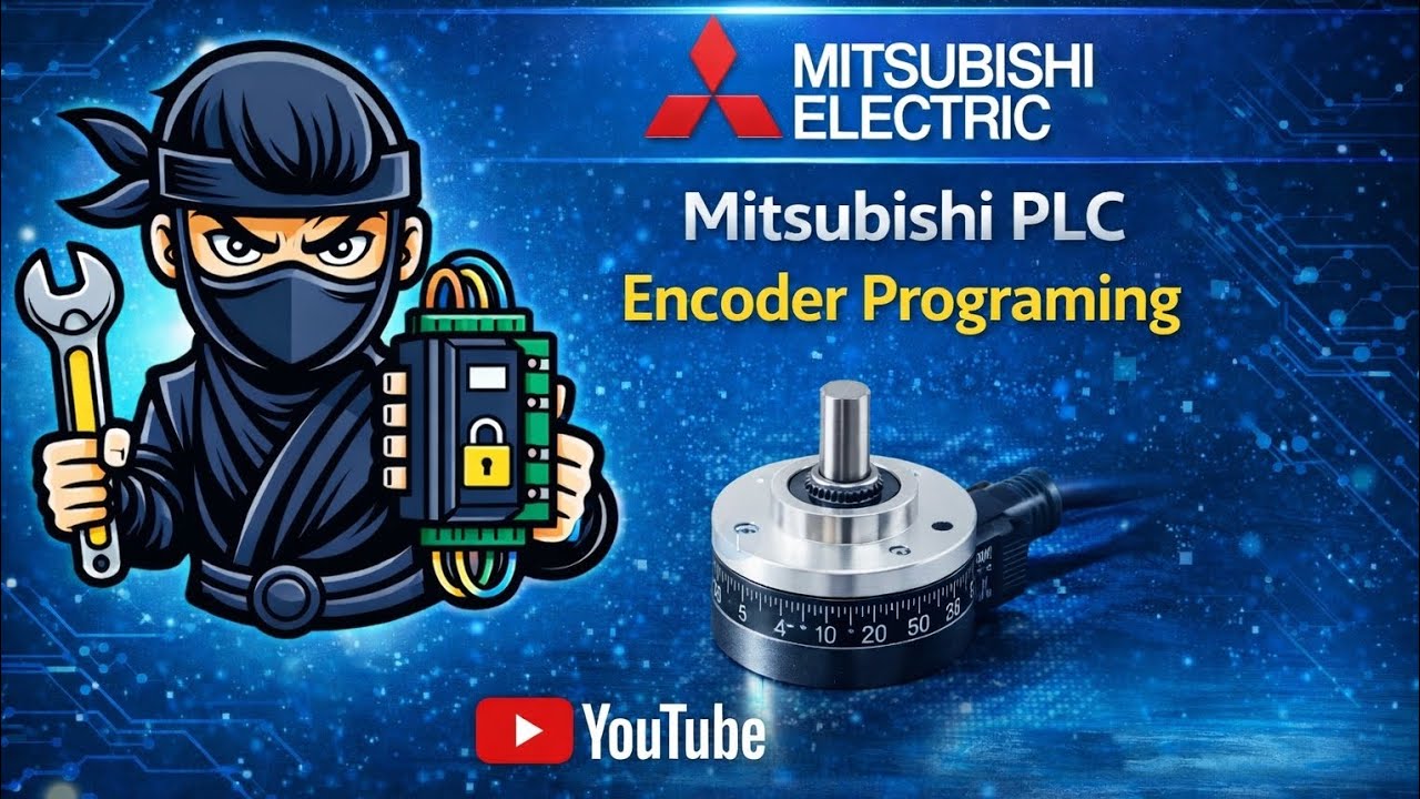 Mitsubishi FX5U PLC Encoder Programming 